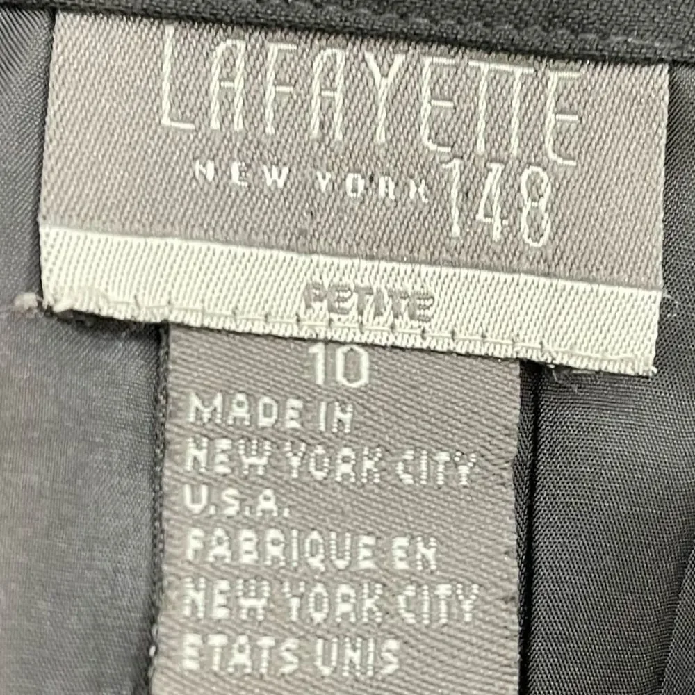 Lafayette 148 New York Black Pencil Skirt